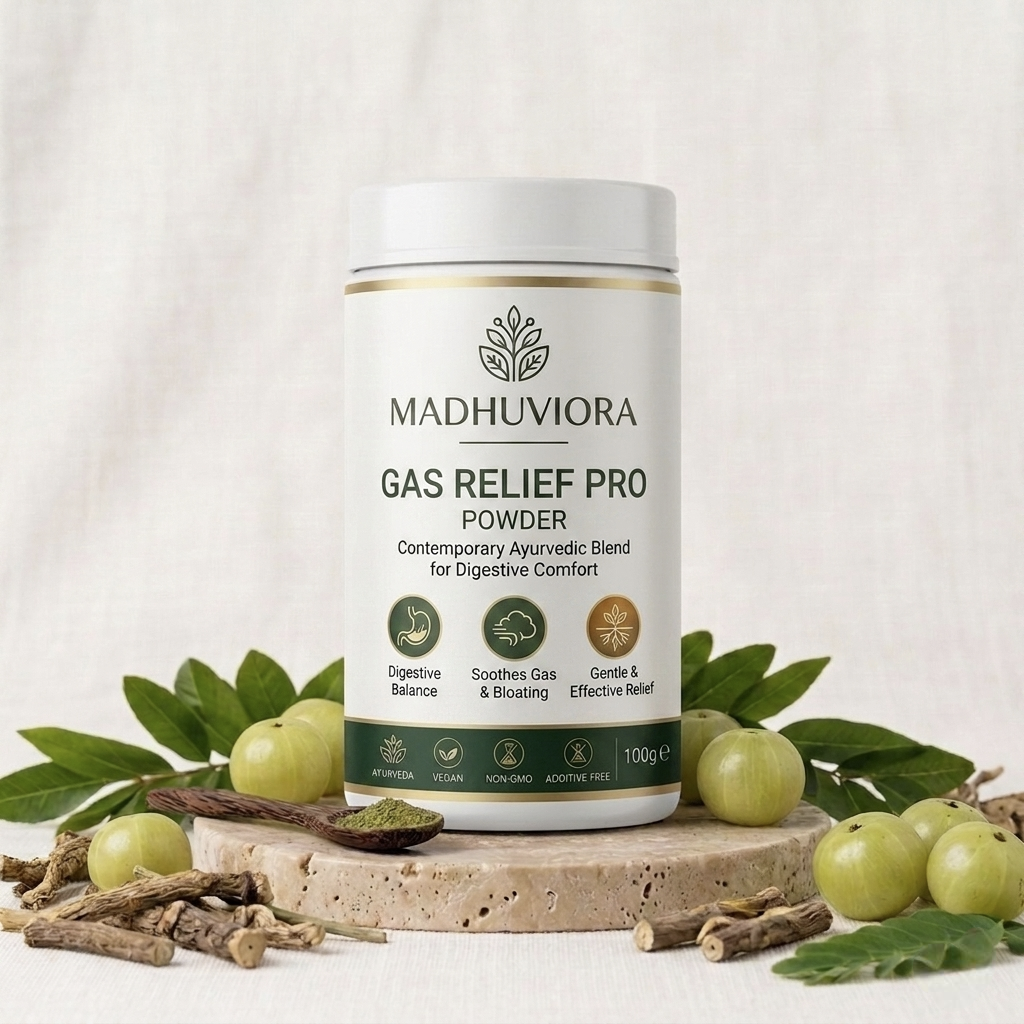 MADHUVIORA ® GAS RELIEF PRO POWDER 60 DAYS CHALLENGE