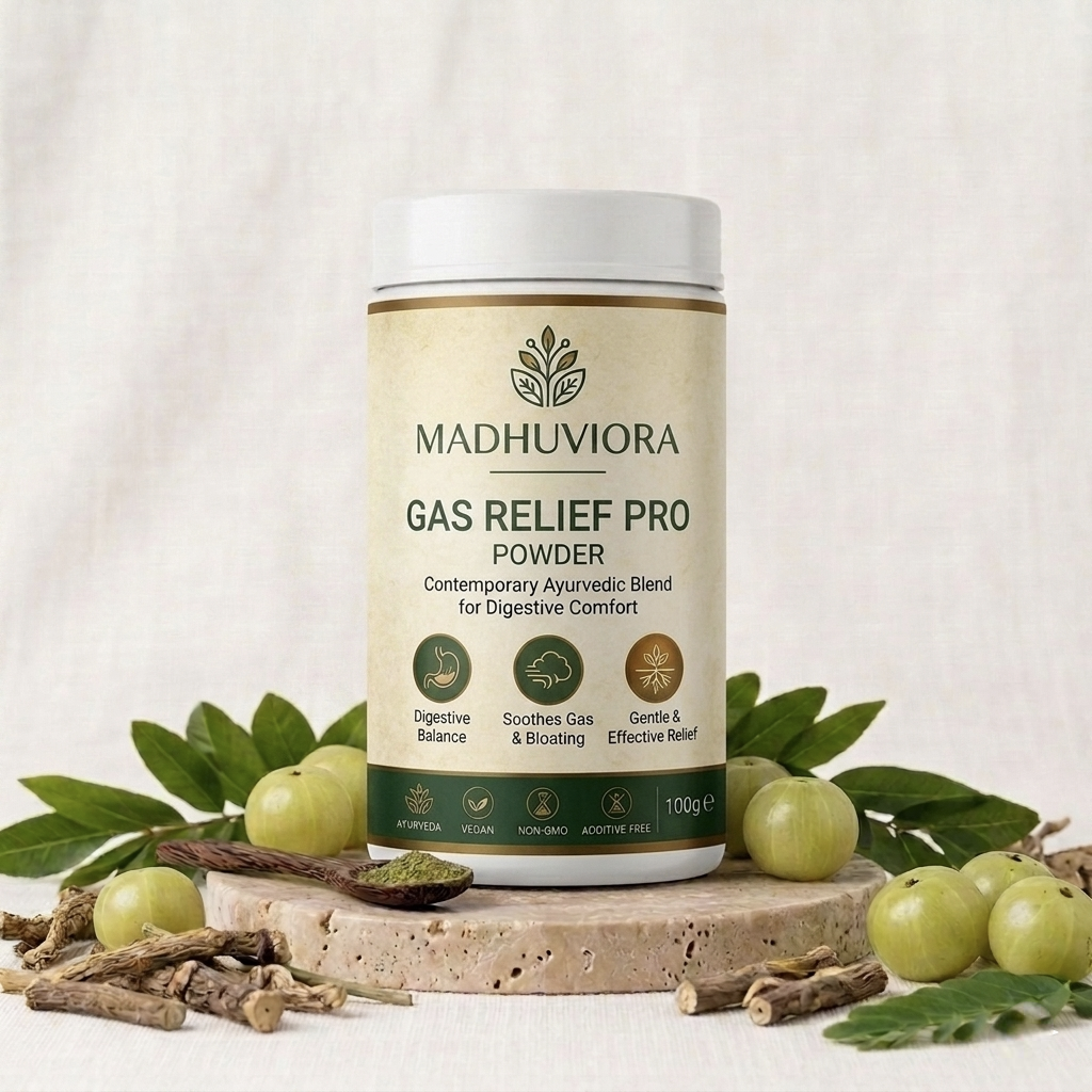 MADHUVIORA ® GAS RELIEF PRO POWDER 60 DAYS CHALLENGE