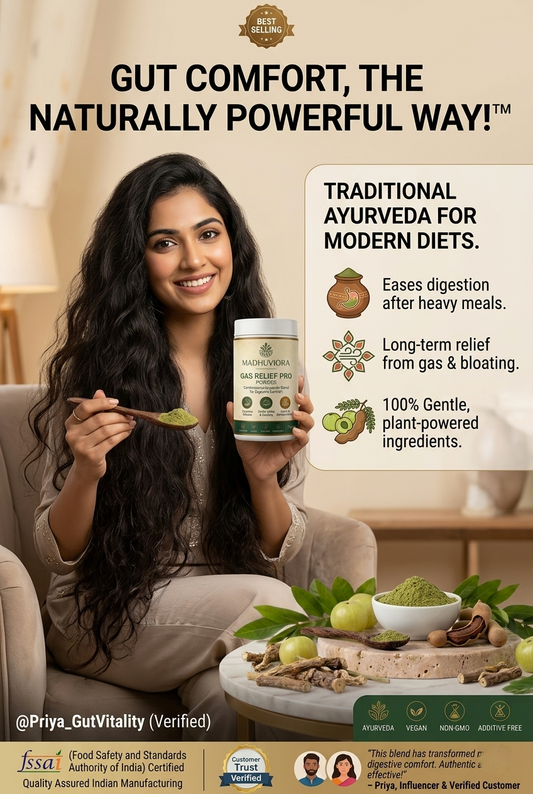 MADHUVIORA ® GAS RELIEF PRO POWDER 60 DAYS CHALLENGE