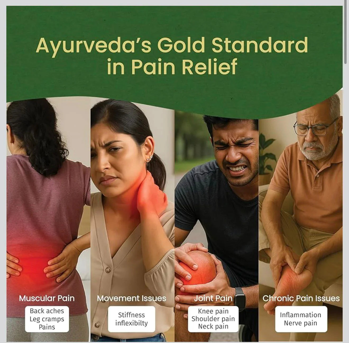 Garuda Herbal Pain Relief & Killer Oil-Joint,Knee & Back Pain Relief 100%