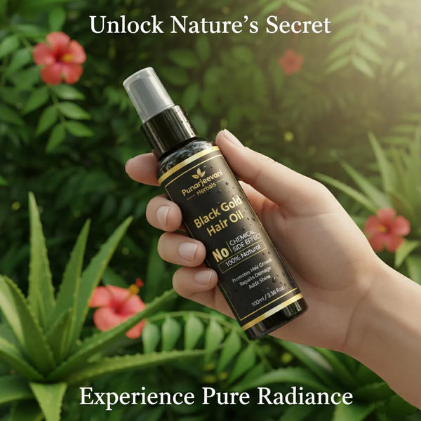 Black Gold Hair Oil-100% Effective Hair Oil