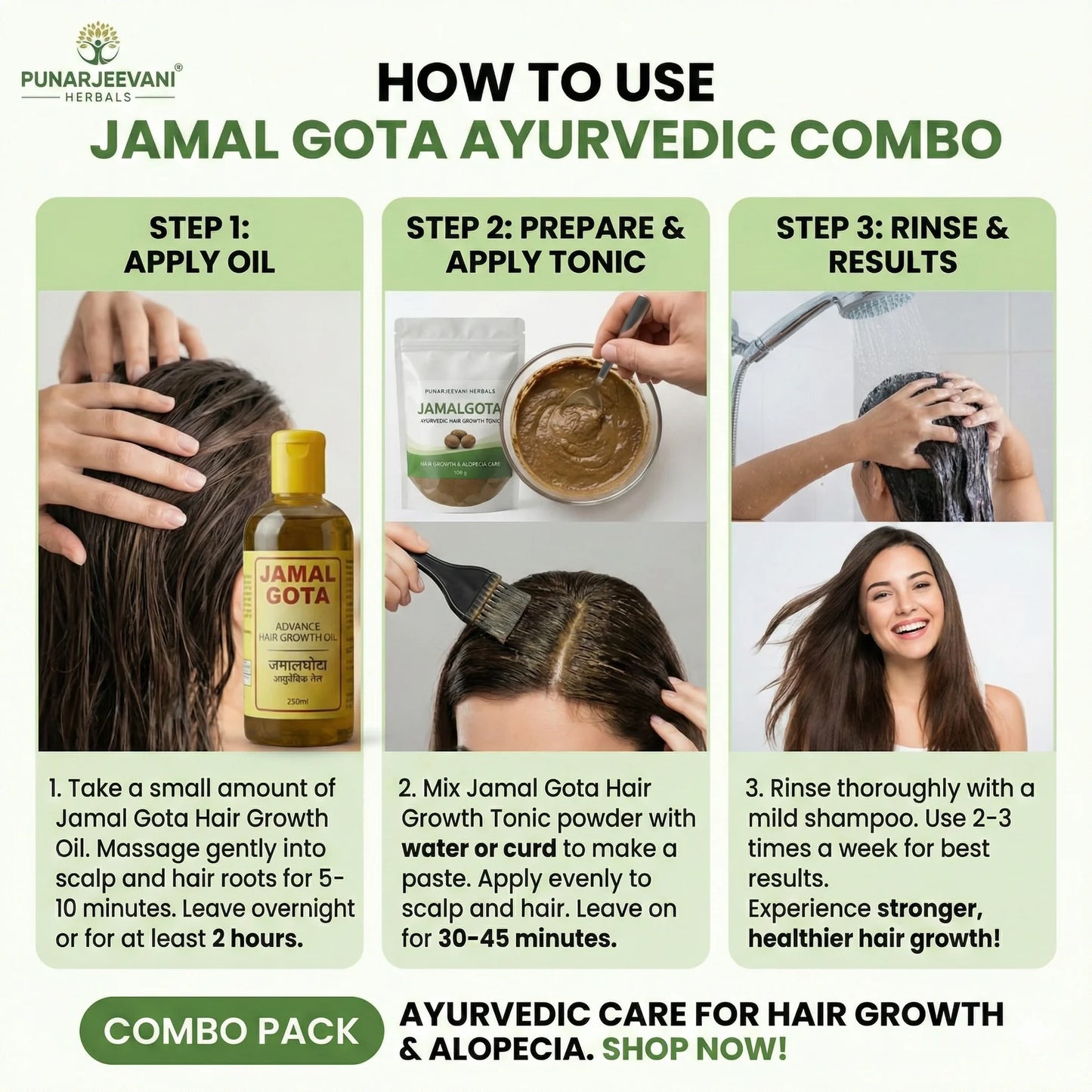 Advanced Jamalgota Herbal Hair Oil-100% Intense Hair Care