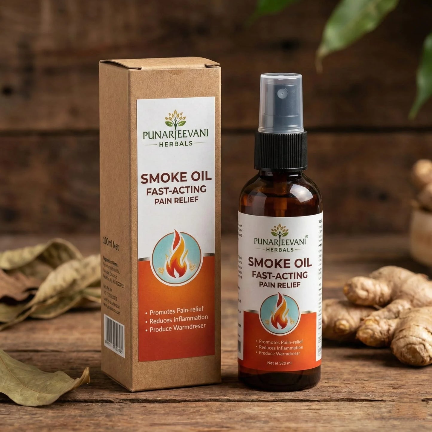 Fast Acting Smoke Oil- Modern Pain Relief Oil